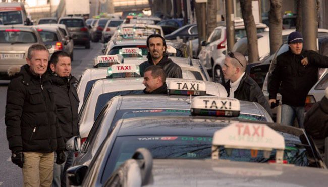 Catching a cab in Paris? Taxi-strike