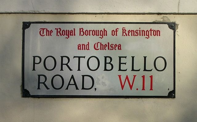 Portobello road sign