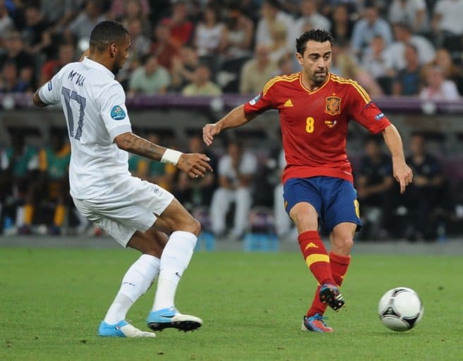 fotbal spaniol Xavi