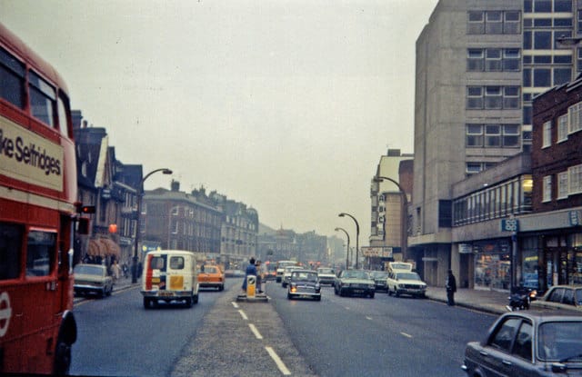 Streatham High Road, November 1978