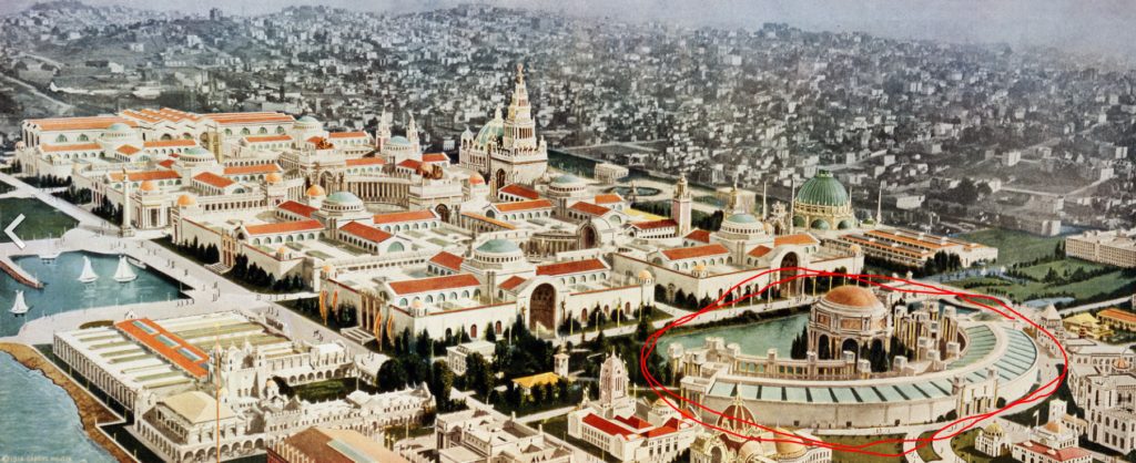 The 1915 Panama-Pacific Exposition Grounds