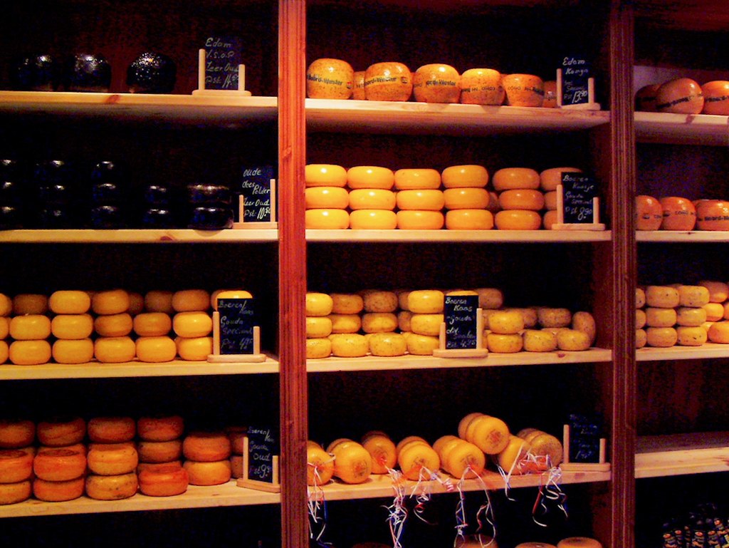 Cheese store in Amsterdam