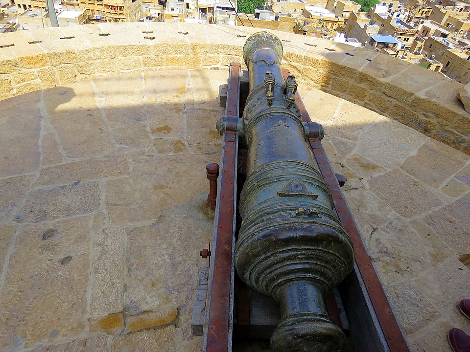 Cannon at Jaisalmer Fort