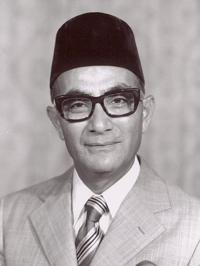 Portrait of Tun Hussein Onn, Malaysian 3rd Prime Minister