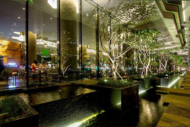 LIME Restaurant at Parkroyal on Pickering hotel, Singapore