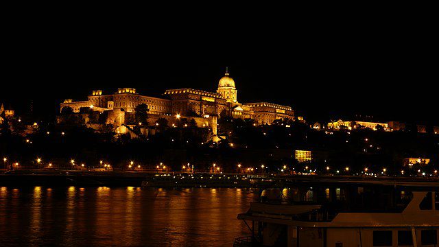 A picture of Buda Castle - Sept 2008