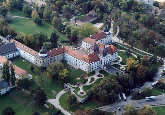 A picture of Gödöllő, Hungary, aerial photography