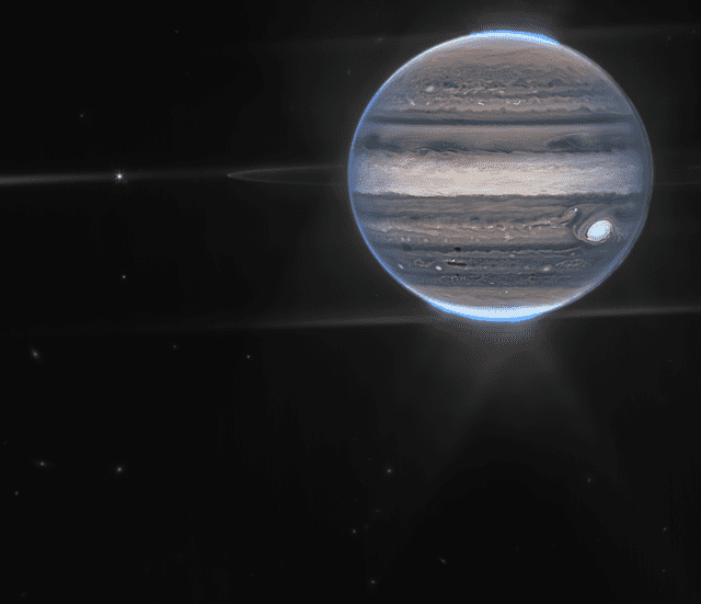 Jupiter Showcases Auroras