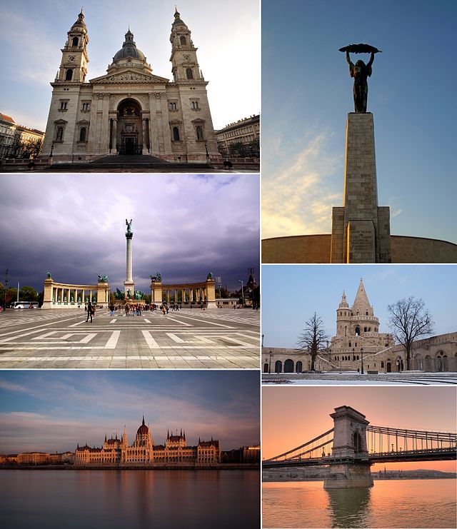 A picture of Montage of Budapest