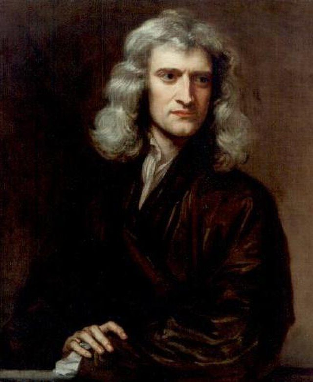 A picture of Portrait of Isaac Newton (1642-1727)