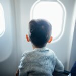 Child in an Airplane