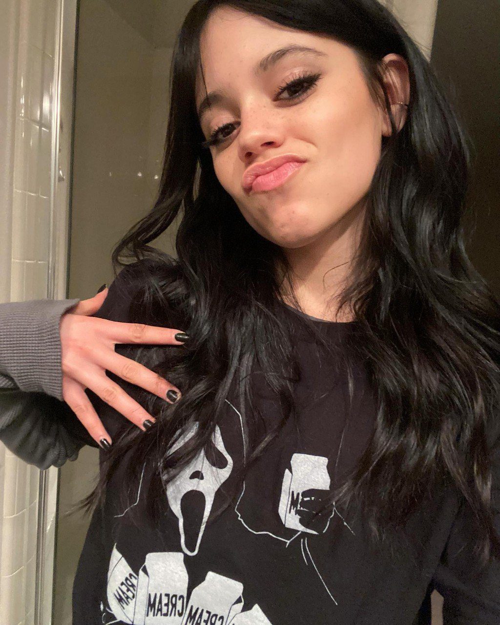 Wednesday star Jenna Ortega says that she started changing lines while on  Dax Sheppard's podcast