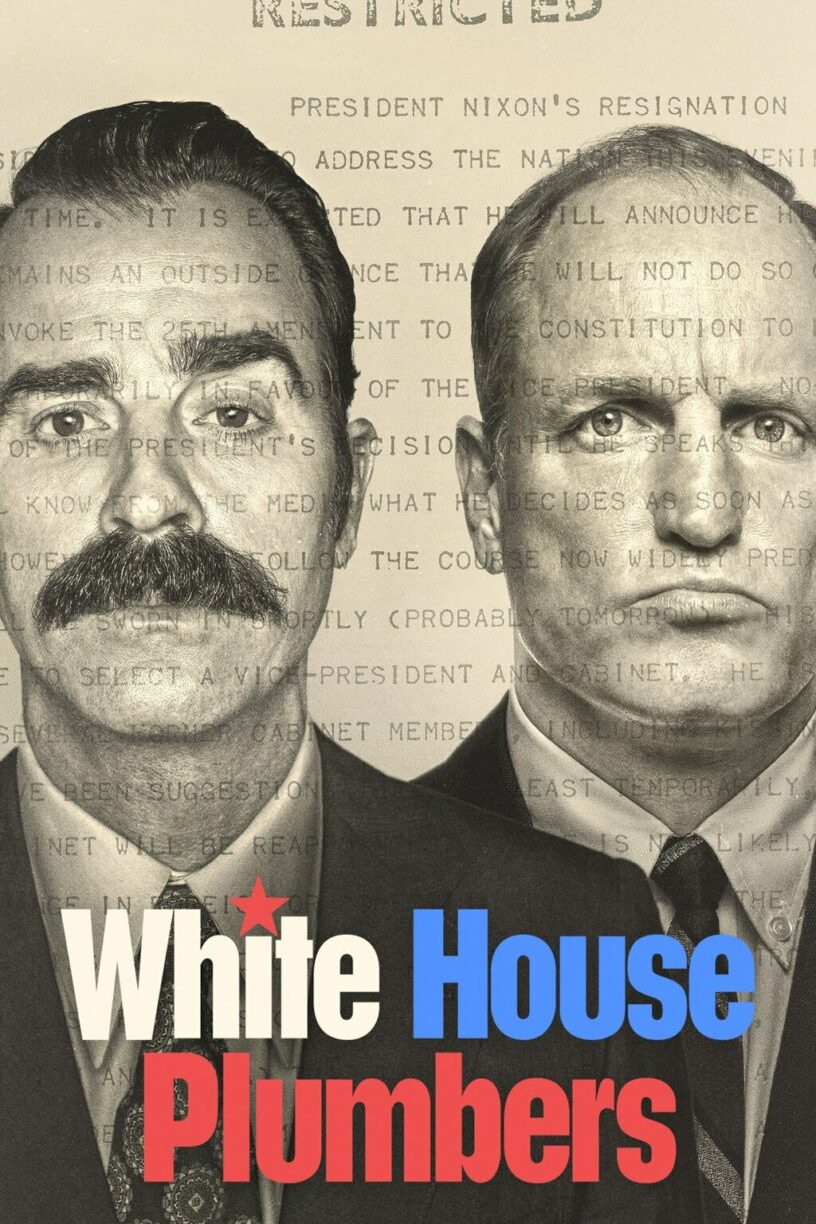 The poster for the HBO show White House Plumbers