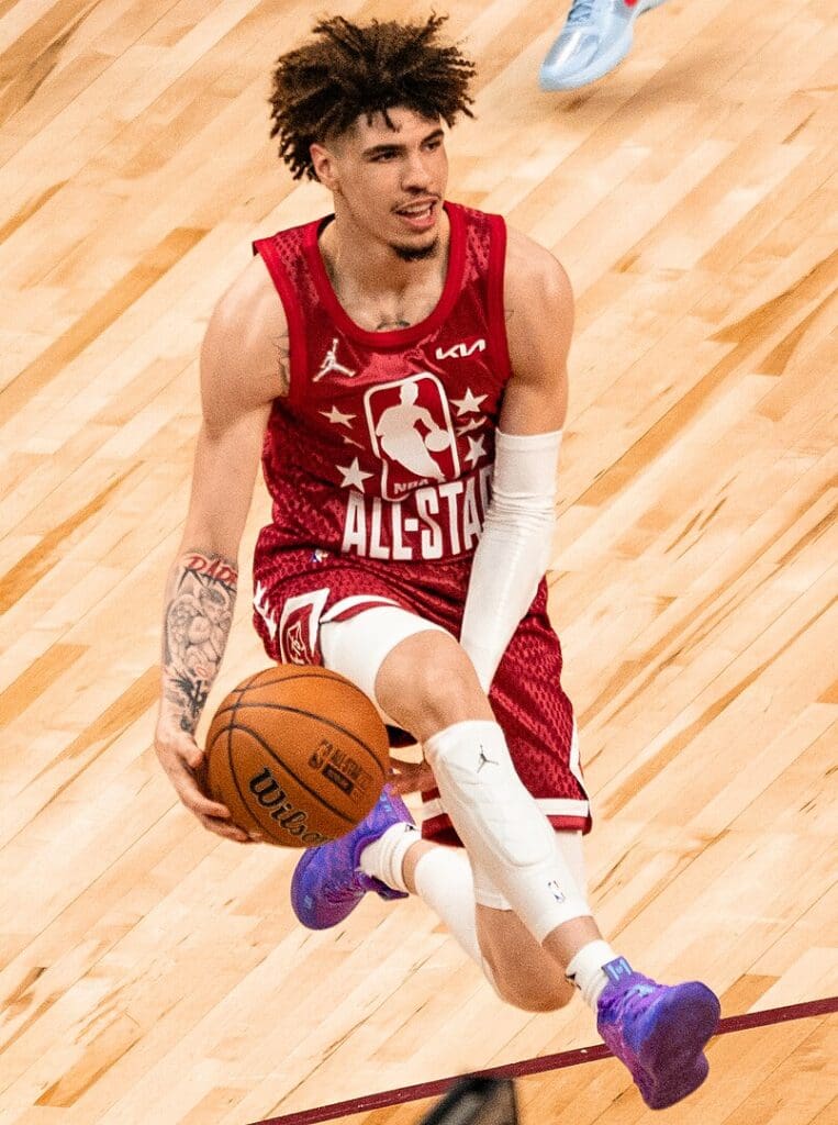 LaMelo Ball at the 2022 NBA All-Star Game