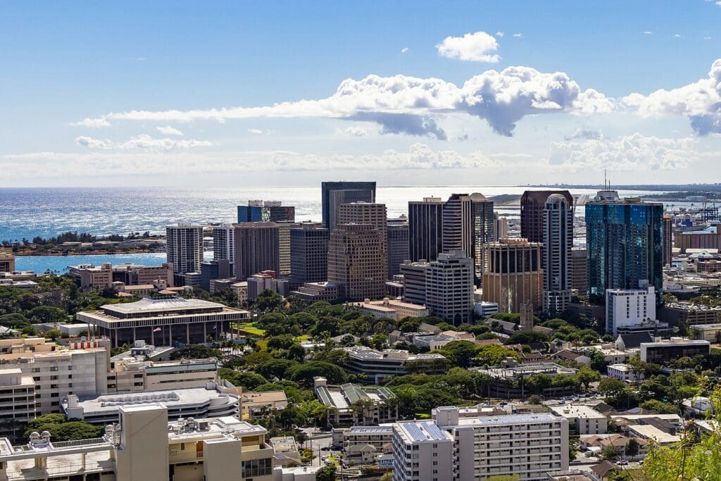 Picture of Downtown Honolulu