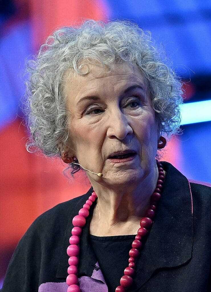 Margaret Atwood, Author, during the opening night of Collision 2022 at Enercare Centre in Toronto, Canada. 