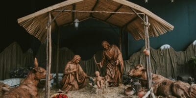 Portrayal of the birth of Jesus