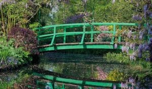 Giverny Monet House Japanese bridge