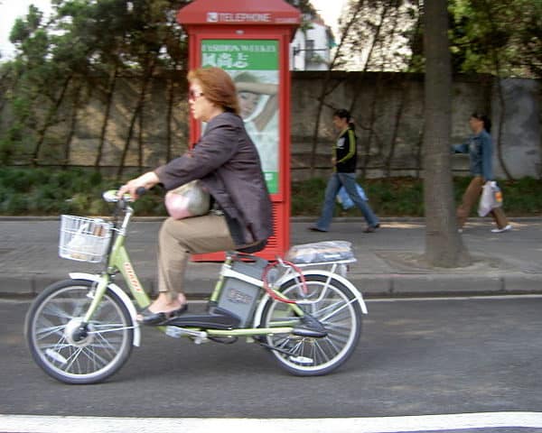 Electric Bike Rider
