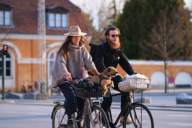 Bikers at Frederiksberg
