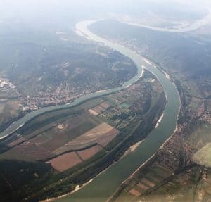 Hungary donau Visegrad bend