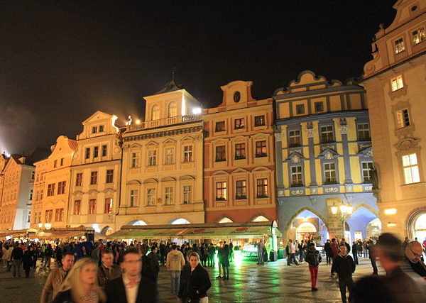 the old town of Prague