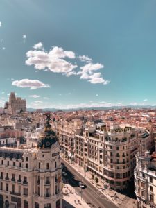 Gran Via from above, Madrid, Spain by alevision.co - Unsplash