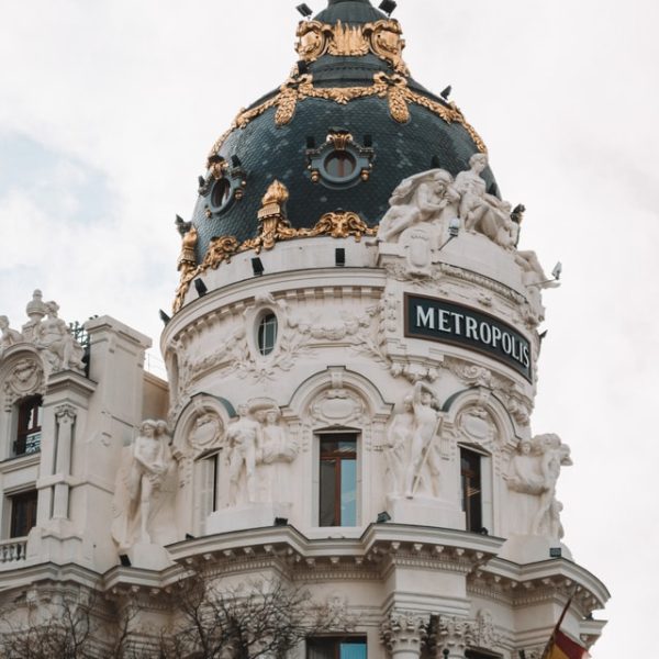 Metropolis in Madrid, Spain by Alex Azabache - Unsplash