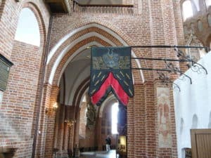 Mourning colours from a late medieval period at Roskilde Cathedral