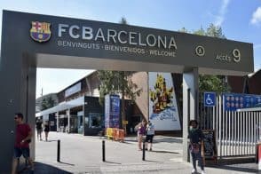Camp Nou (FC Barcelona Stadium) Entrance