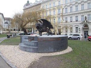 Winged Lion Memorial, Prague