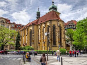 Prague Old Town Church of the Holy Spirit