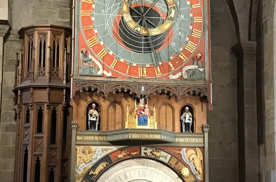 Medieval Clock at Lund Cathedral