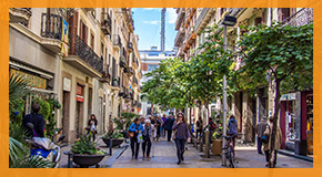 Gracia Barcelona Walkable City