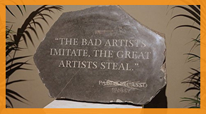 Banksy The Bad Artists Imitate The Great Artists Steal